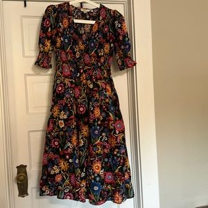 Boden Deep V Dress